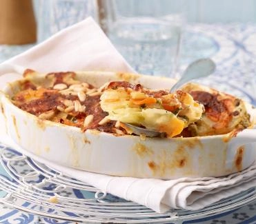 201701 rueebli kartoffel gratin mit blauschimmelkaese